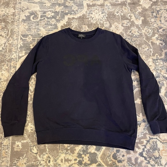 A.P.C. Men's Navy Sweater - Picture 1 of 5